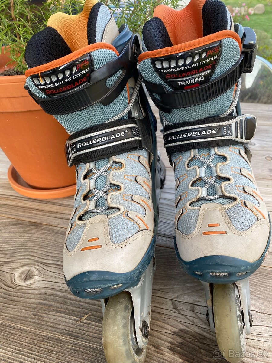 Predám kvalitné kolieskové korčule-Rollerblade-veľkost 38
