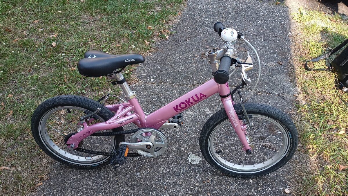 Ultralahky detsky 16" bicykel Like to bike KOKUA