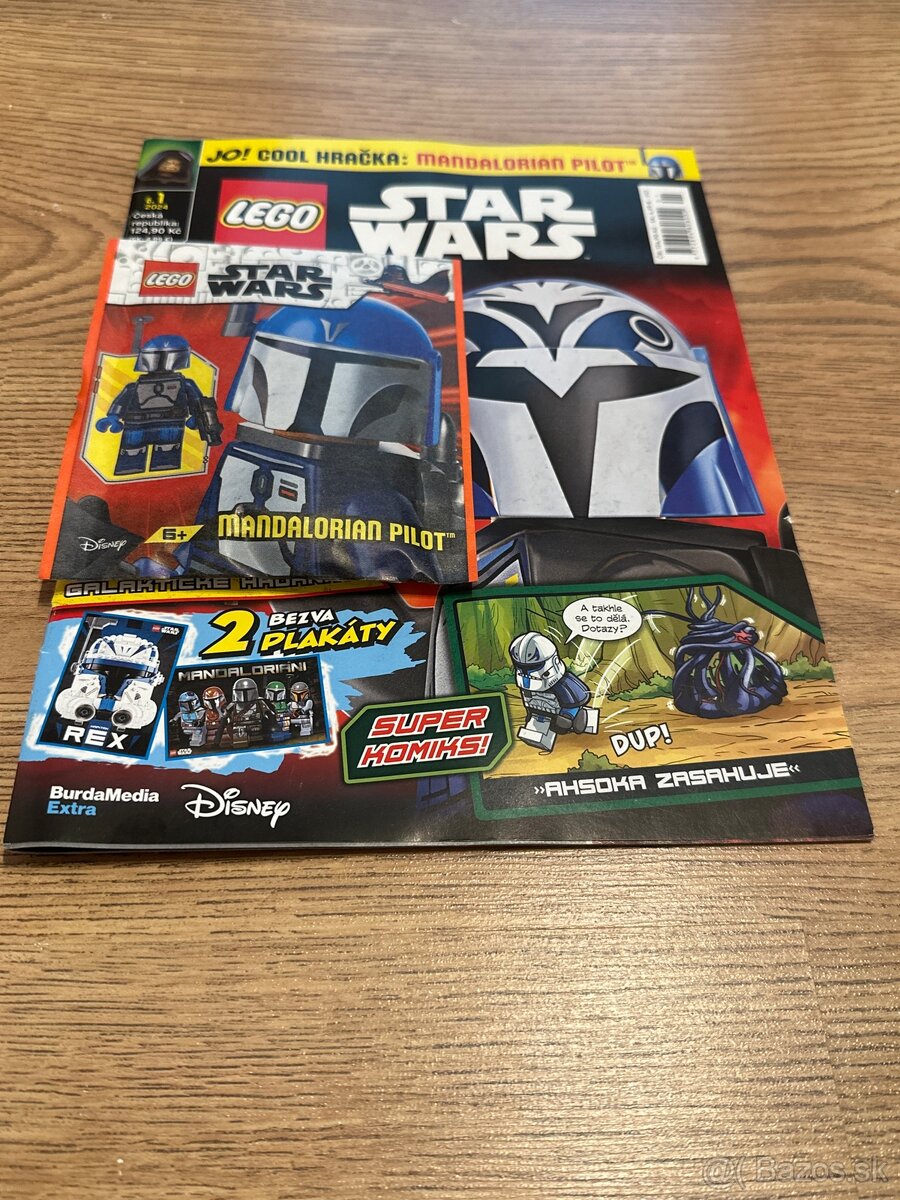 Predám LEGO časopis 1/2024 a Mandalorian pilot