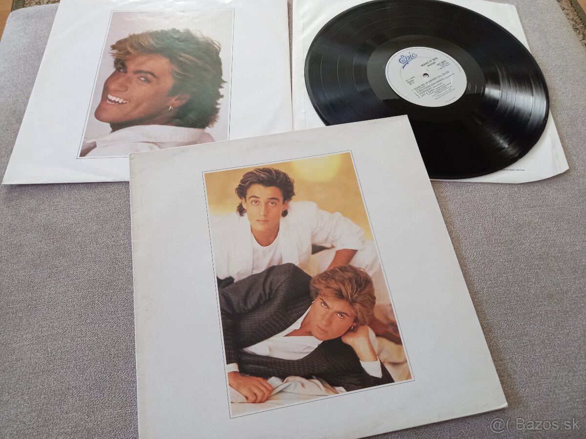 WHAM “Make It Big” /Epic 1984/ +orig .vnut ob, top st LP mad