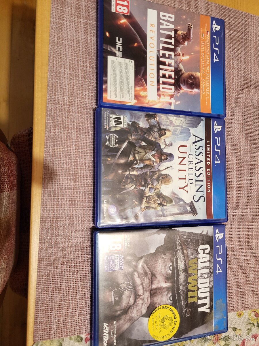 PS4 HRY na predaj