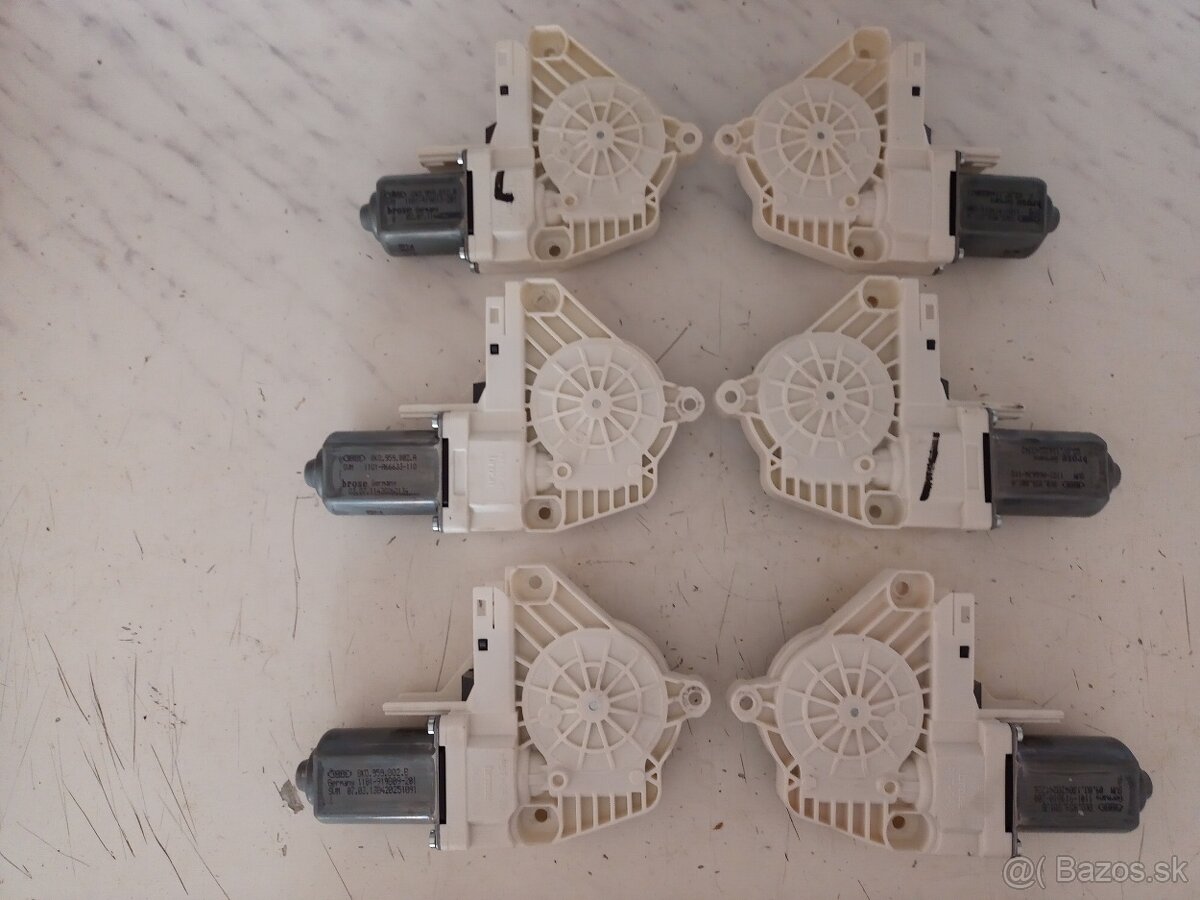 Motorček okná Audi A4 B8 A6 C7