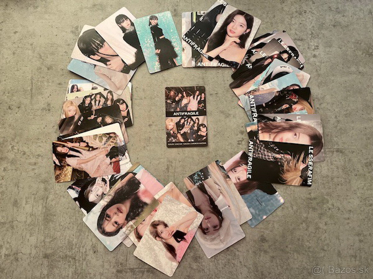 Le sserafim Lomocards