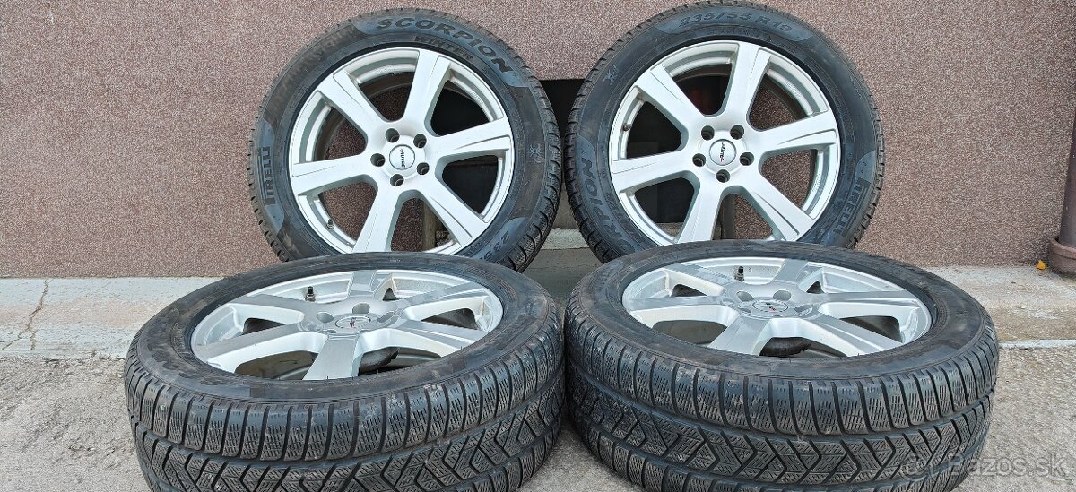 ALU Autec 5x112 a zimné Pirelli Scorpion 235/55 R1935/
