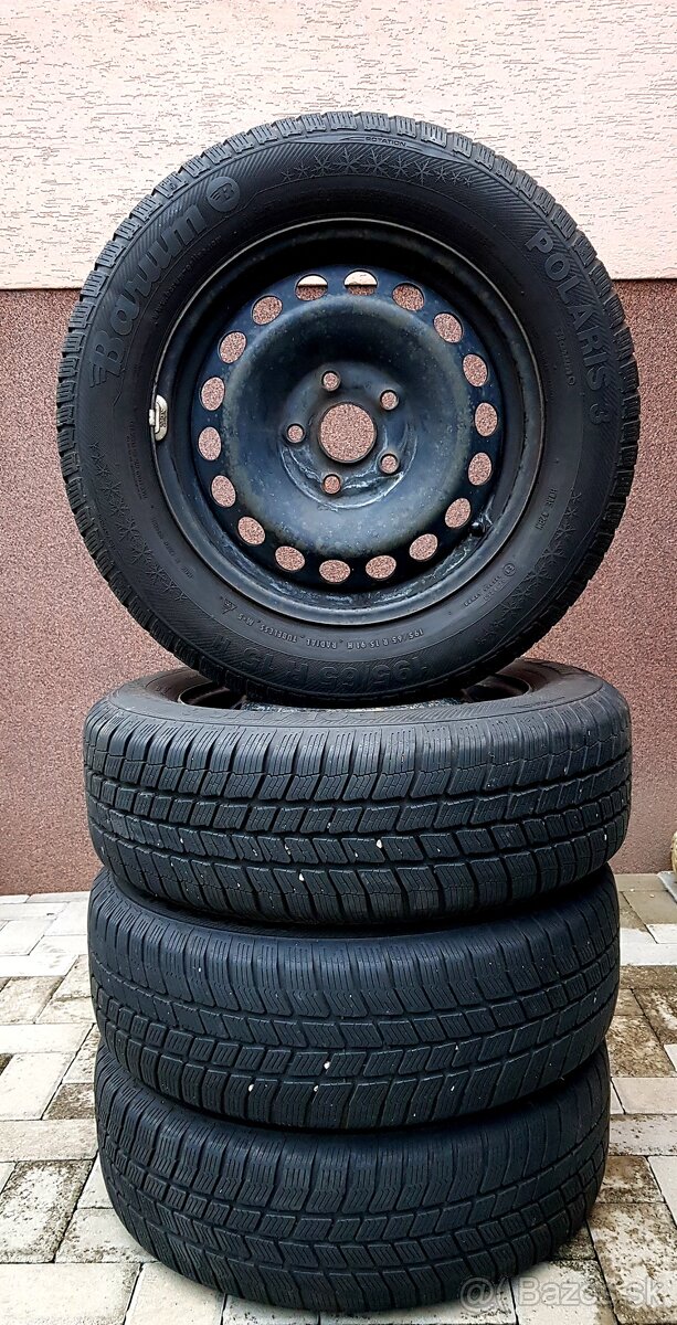 Zimné pneumatiky s diskami 195/65 R15