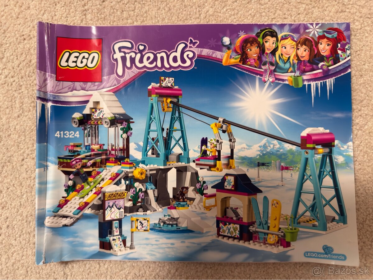 LEGO Friends - 41324 Lyžiarsky vlek v zimnom letovisku