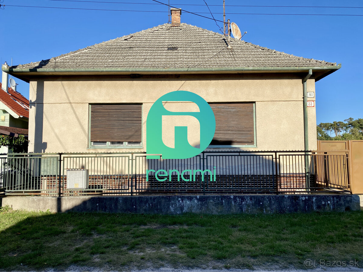 #Predaj starší 3- izbový #rodinný #dom v obci #Lozorno so zá