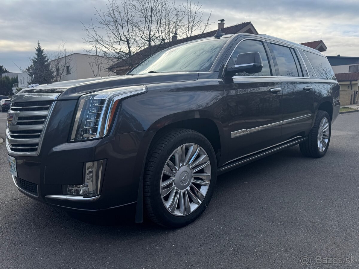 Cadillac escalade 6,2 esv long platinum znizena cena