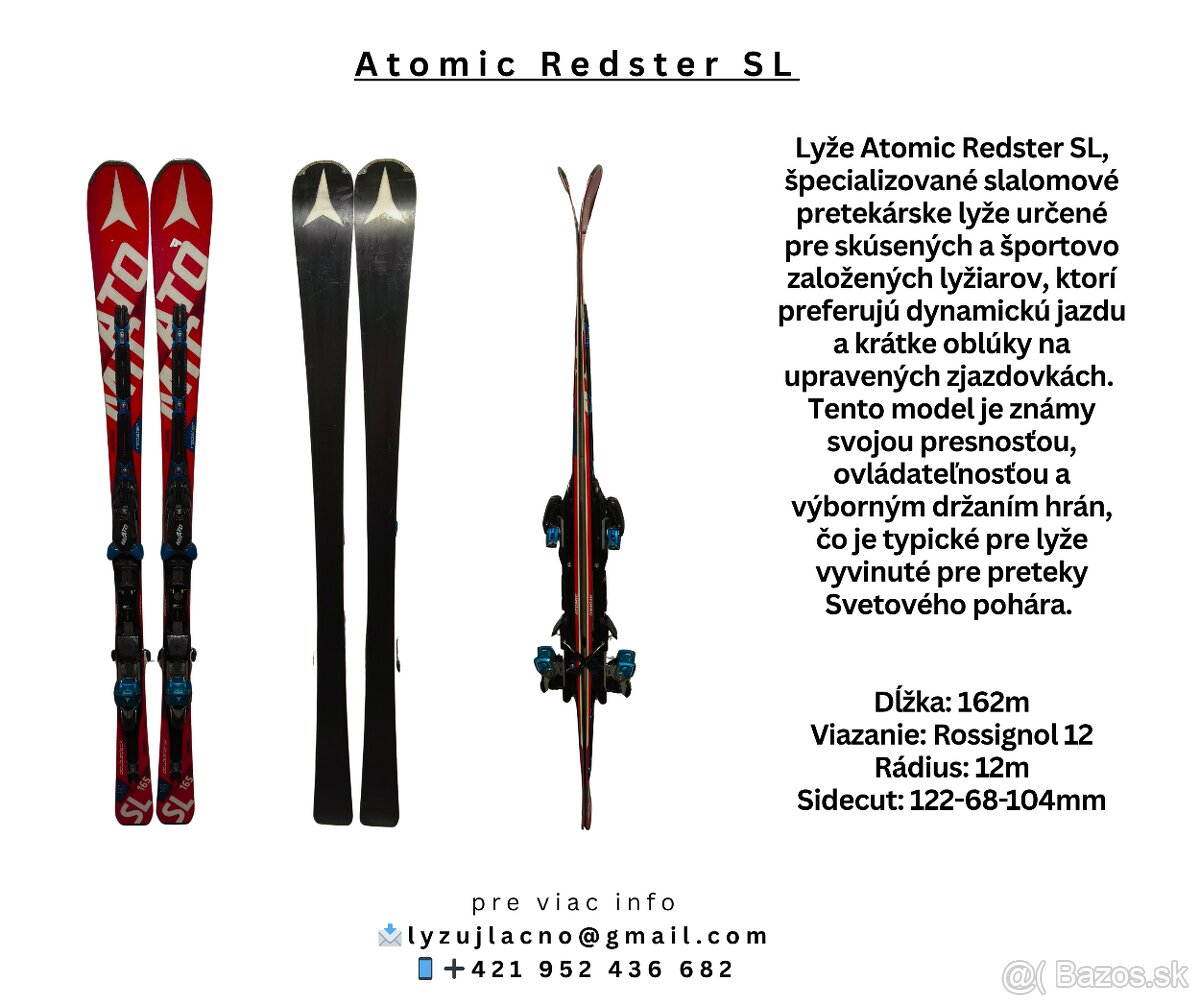 Lyže Atomic Redster