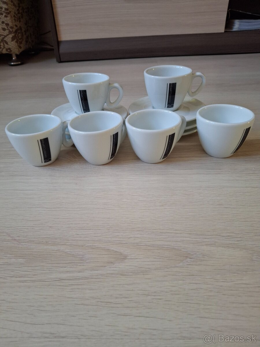 Sweet coffee sada šálok s podšálkami