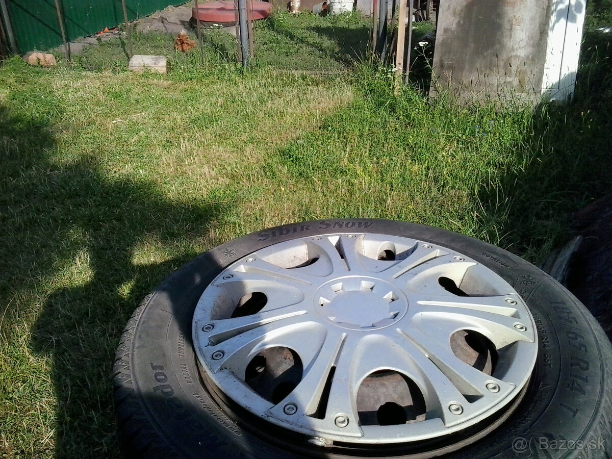 Predám sadu pneumatiky Matador 185/65/R 14, M-S