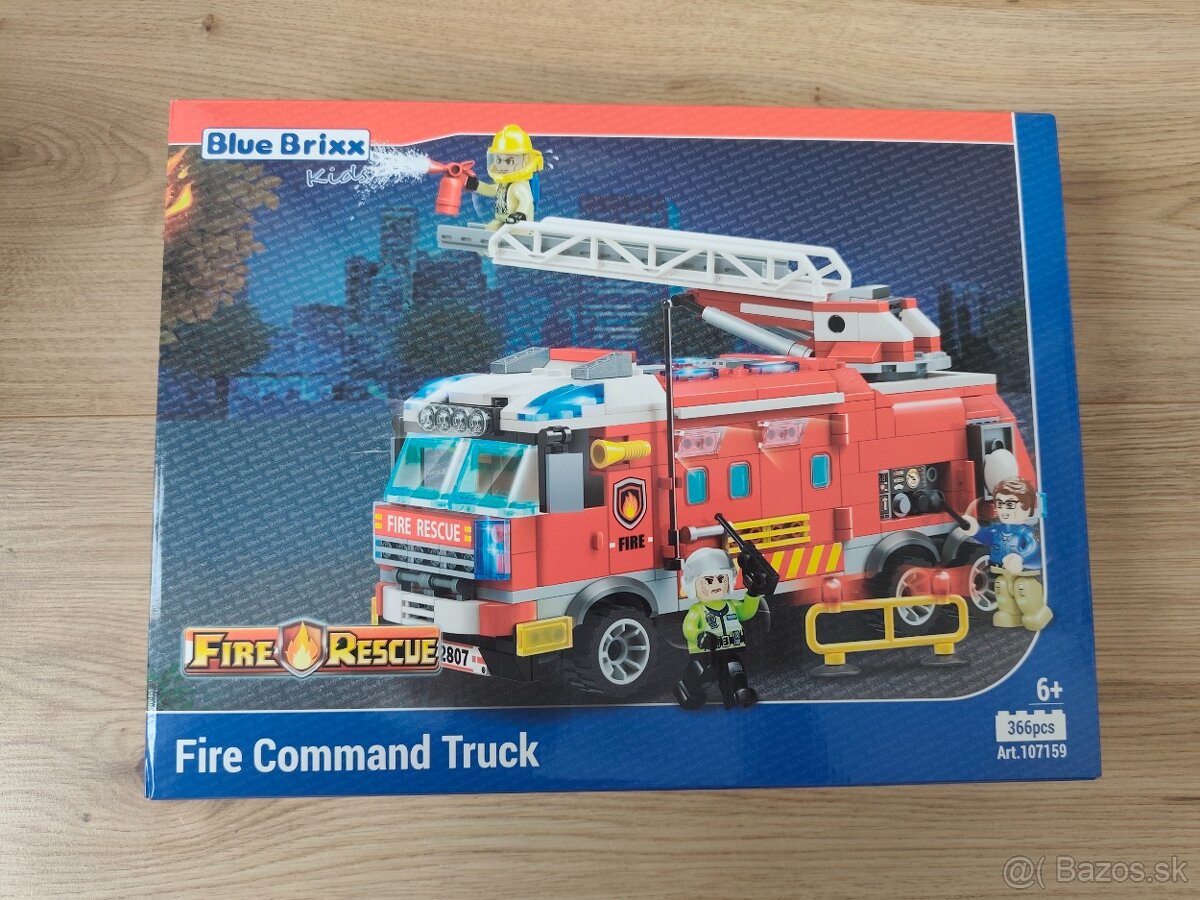 BlueBrixx Hasičské auto