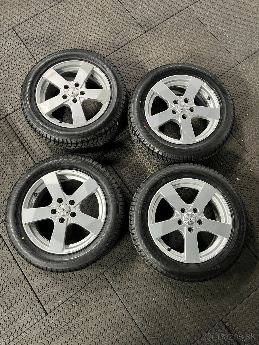 205/55R16 Nokian, 5x108 Dezent