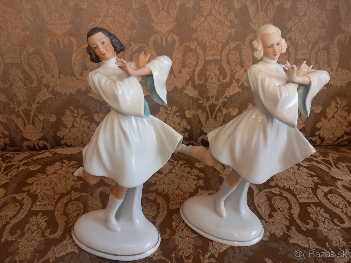 Porcelánové tanečnice Schaubach Kunst