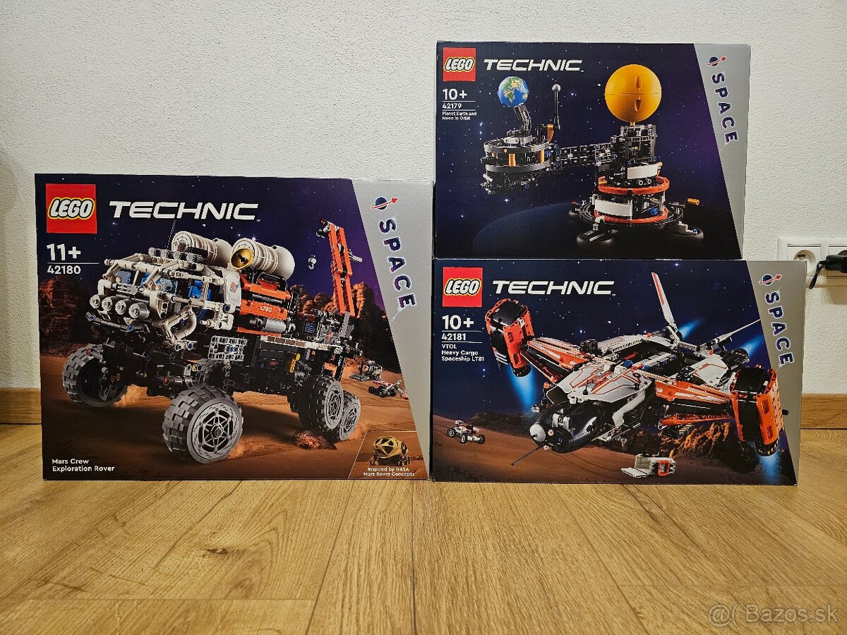 LEGO TECHNIC Space sety NEOTVORENÉ