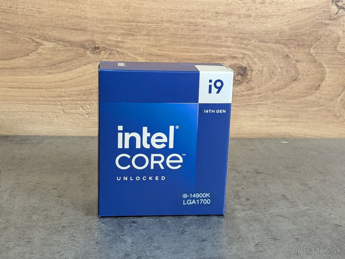Intel Core i9-14900K - NOVÝ - záruka do 01/2029