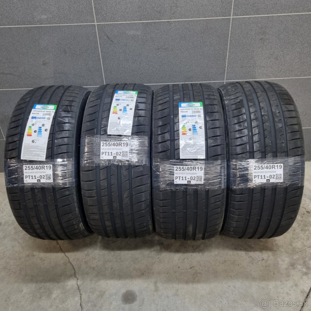 Letné pneumatiky 255/40 R19 MILEVER