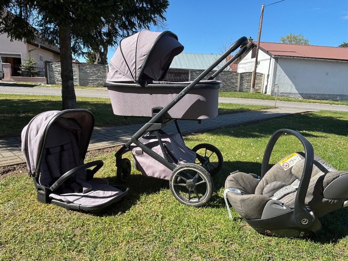 Kočík Mon + vajíčko cybex