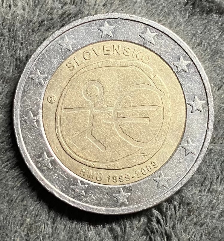 Predám pamätnú dvojeurovú mincu Slovensko
