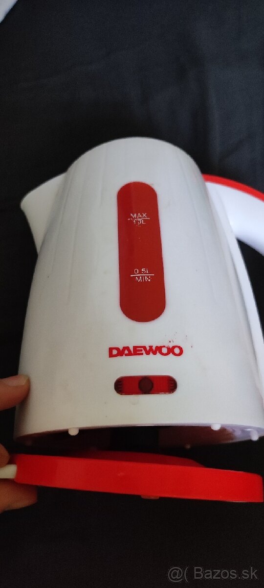 Predám rýchlovarnú kanvicu DAEWOO 1L