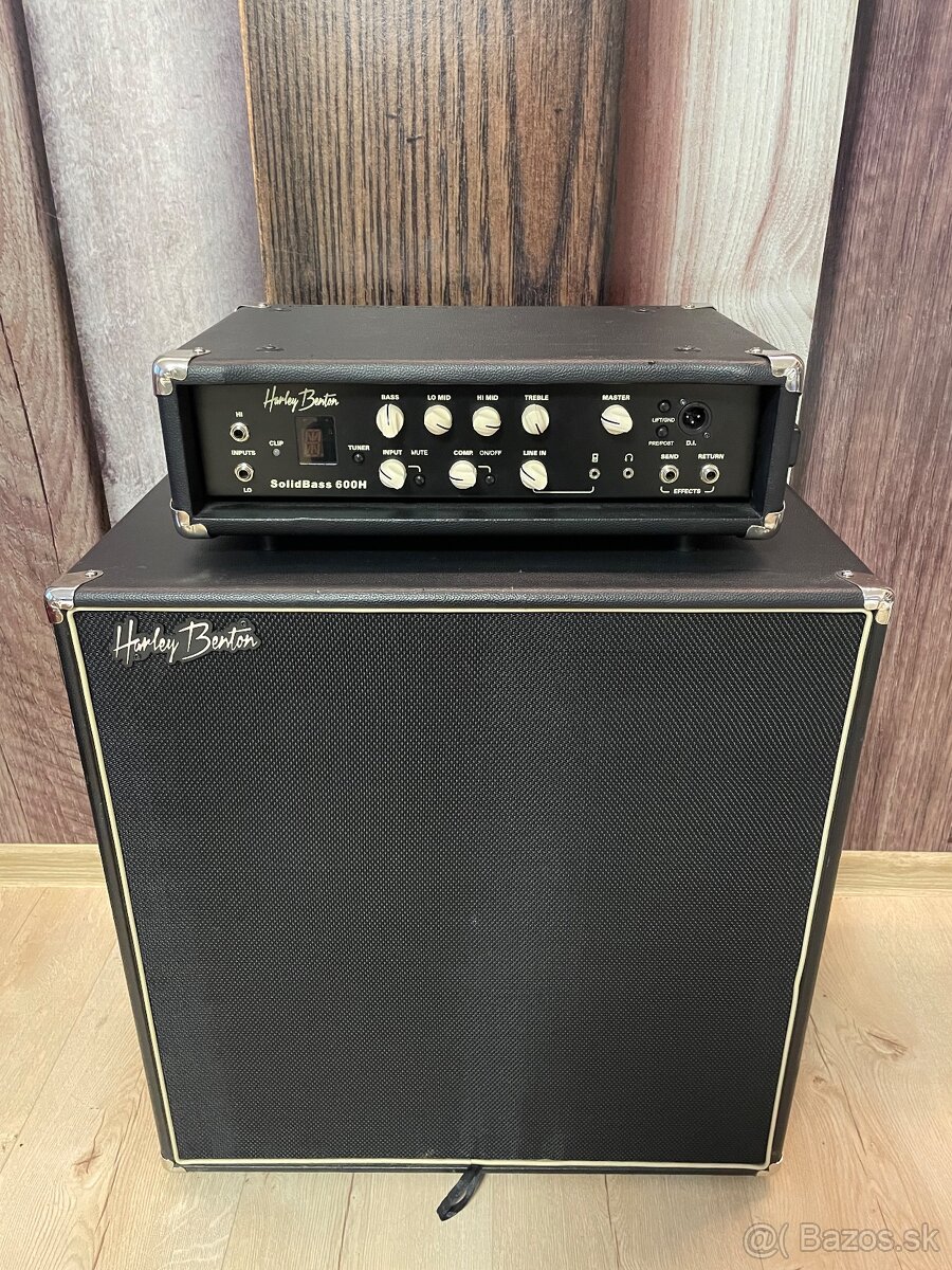 Harley Benton Hlava + Bedňa Bass Guitar SET