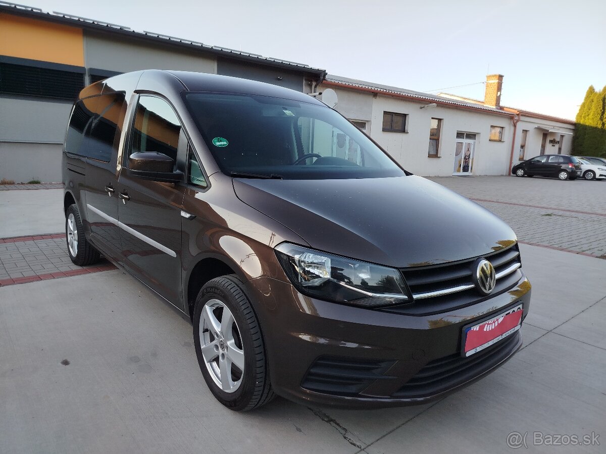 VW Caddy Maxi Trendline 7.miestne 2,0 TDI r.v.2018.