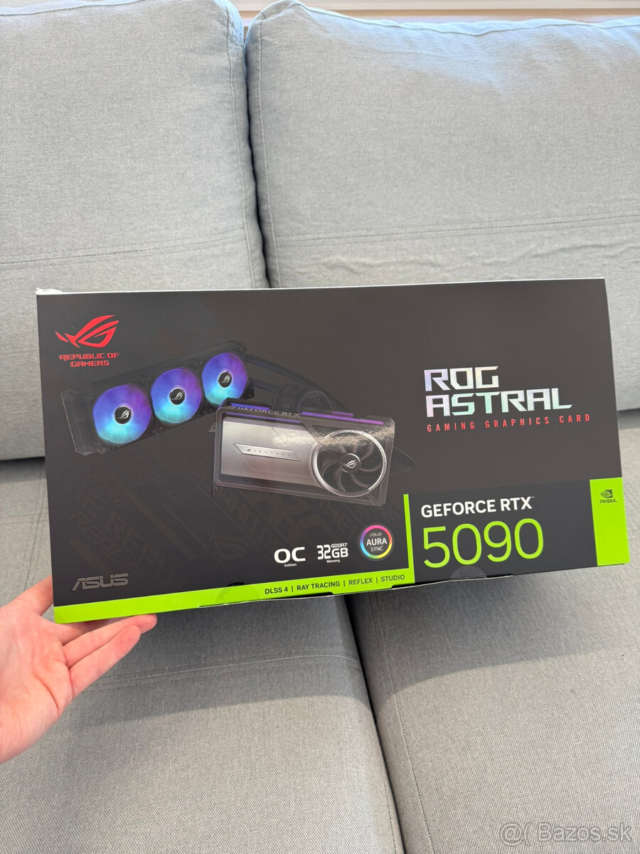 ⭐️ Nvidia RTX 5090 Asus ROG Astral Liquid 32GB, nová