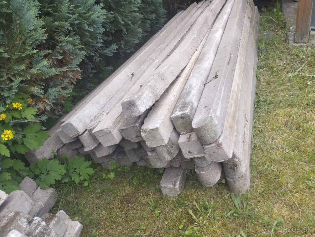 Vinohradnicke stlpiky betonove 8x8x250