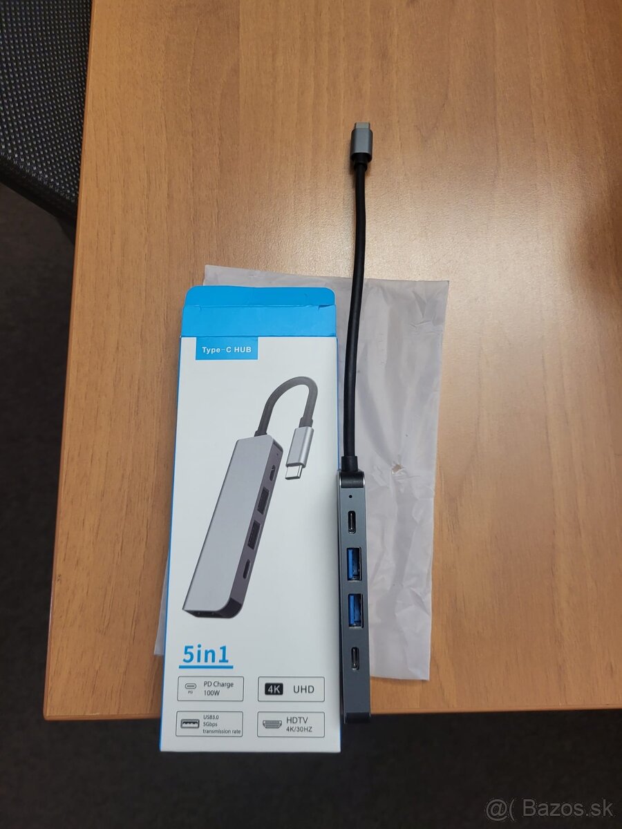 HUB USB-C na 2 x USB-A , 2x USB-C , 1 x HDMI