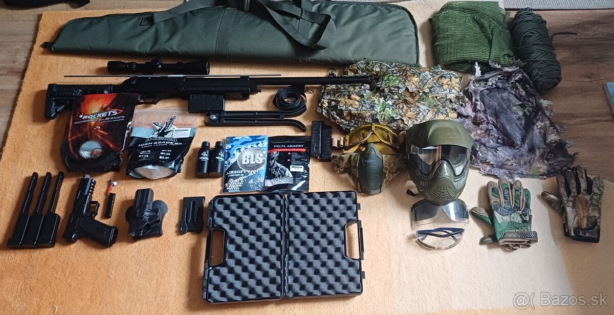 Airsoft sniper výbava