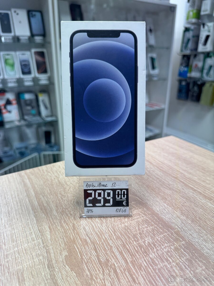 Apple iPhone 12 128gb black čierna