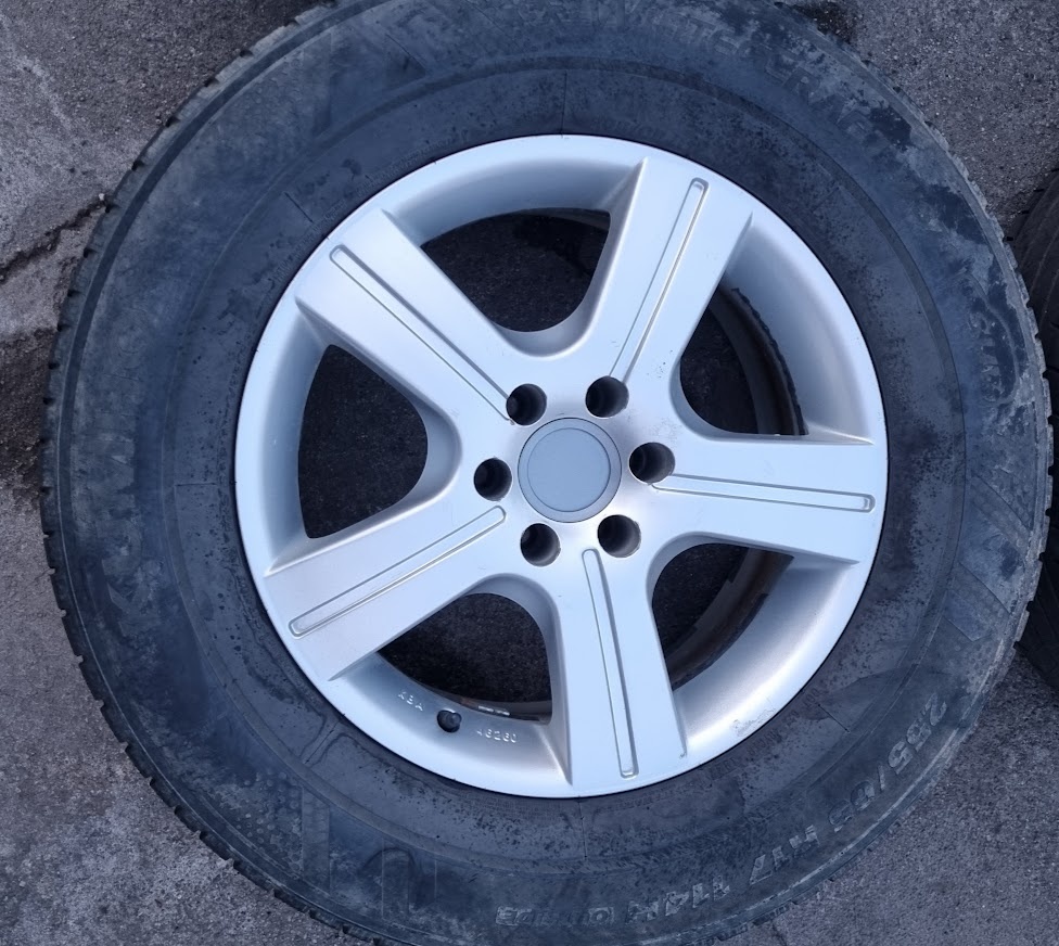 V Alu kola Nissan Navara 17”