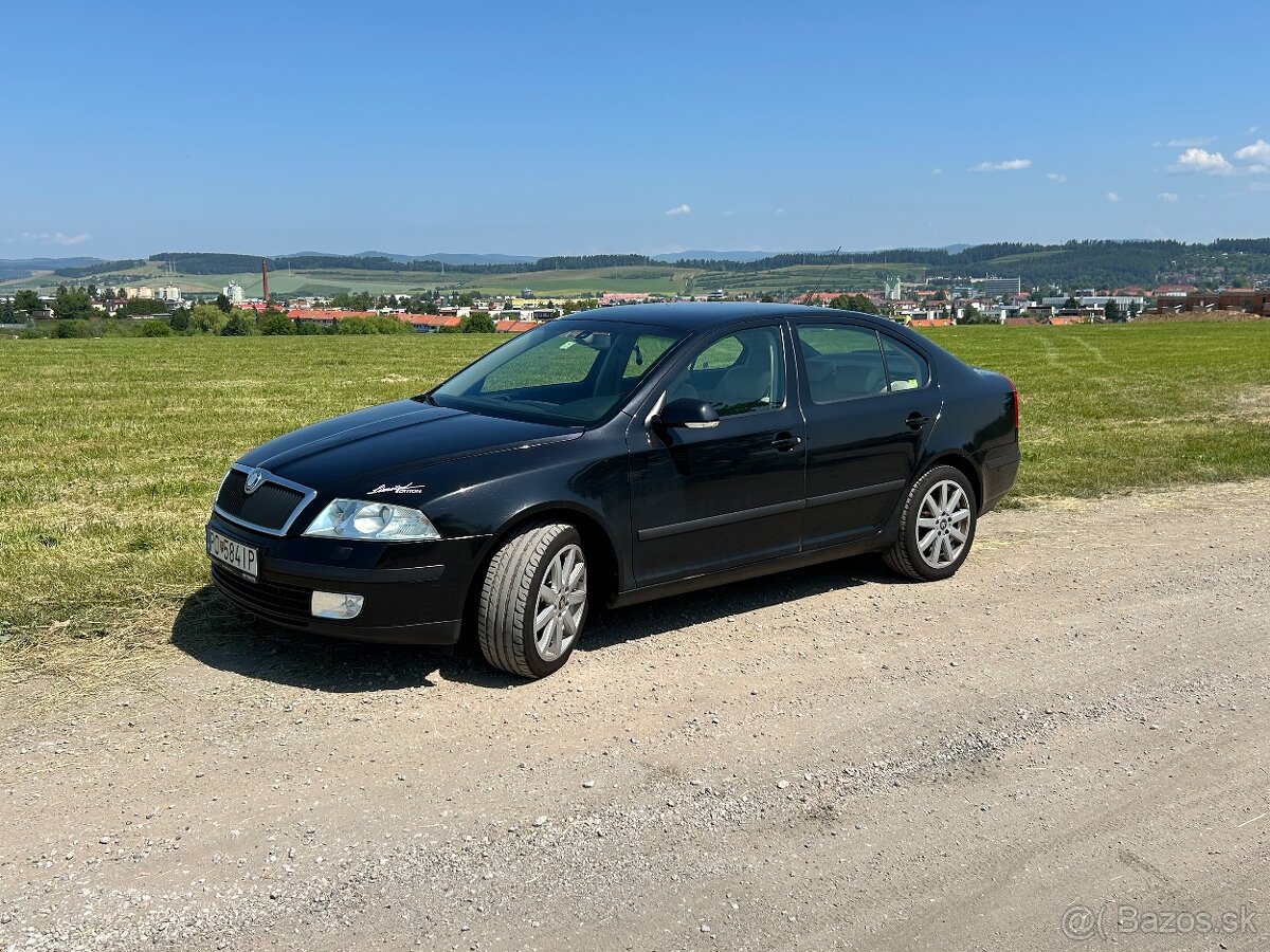 Škoda Octavia 2.0 FSI 110 kW – Elegance, rok 2005, béžový ko
