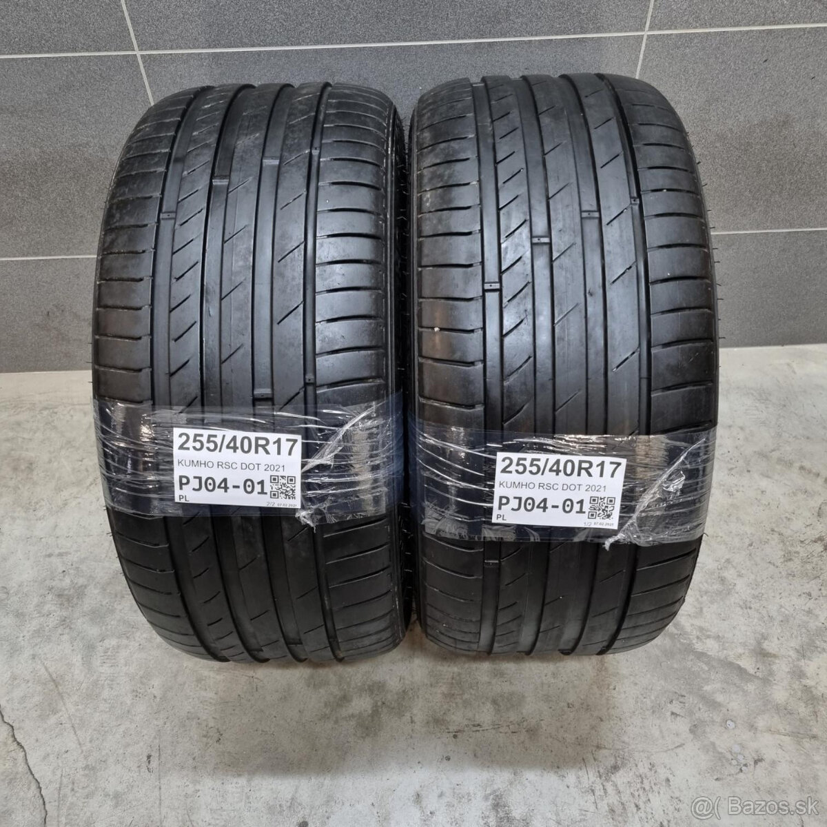 Letné pneumatiky 255/40 R17 KUMHO RSC DOT2021