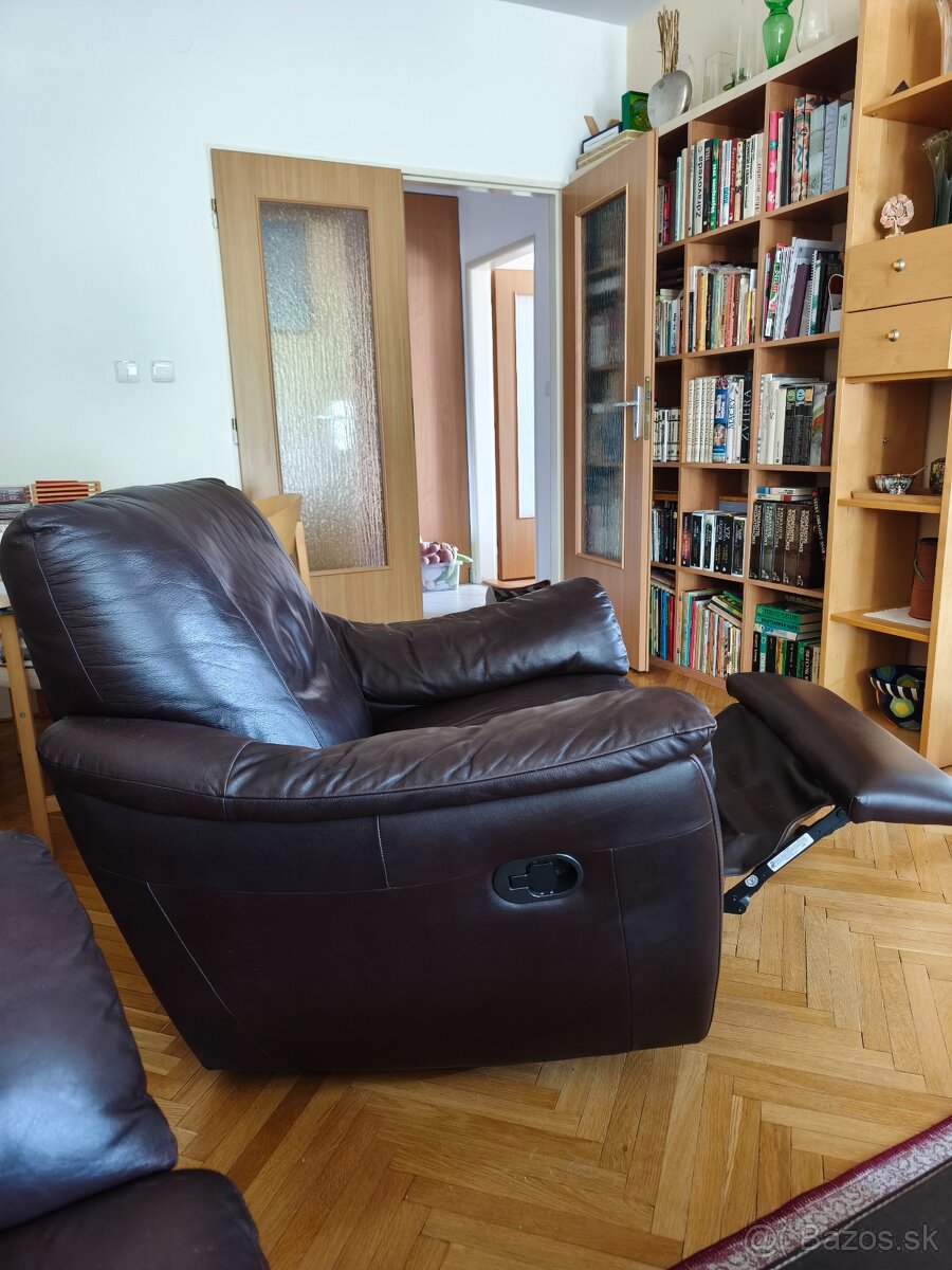Kožená sedacia súprava