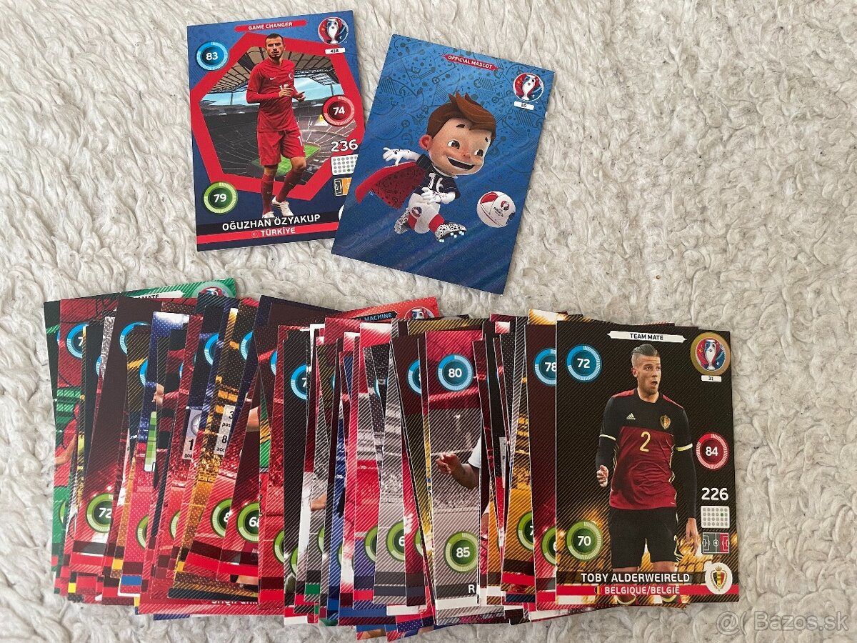 Panini EURO 2016 KARTY