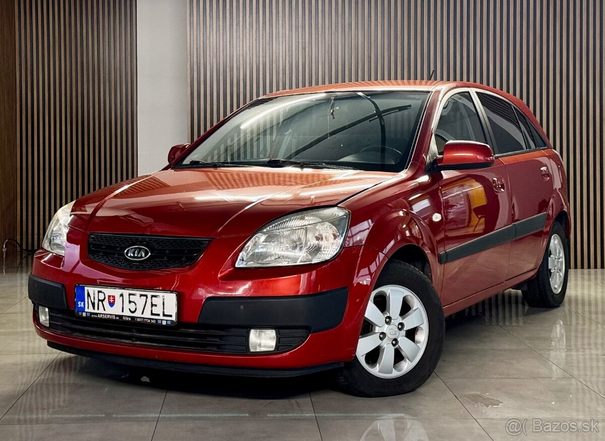 KIA Rio 1.4 Benzín 2008 /Slovák/178 tisíc km
