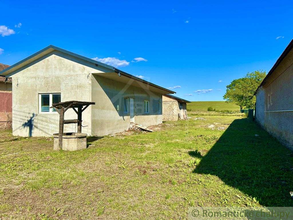 Dom v rekonštrukcii v obci Gemerská Panica