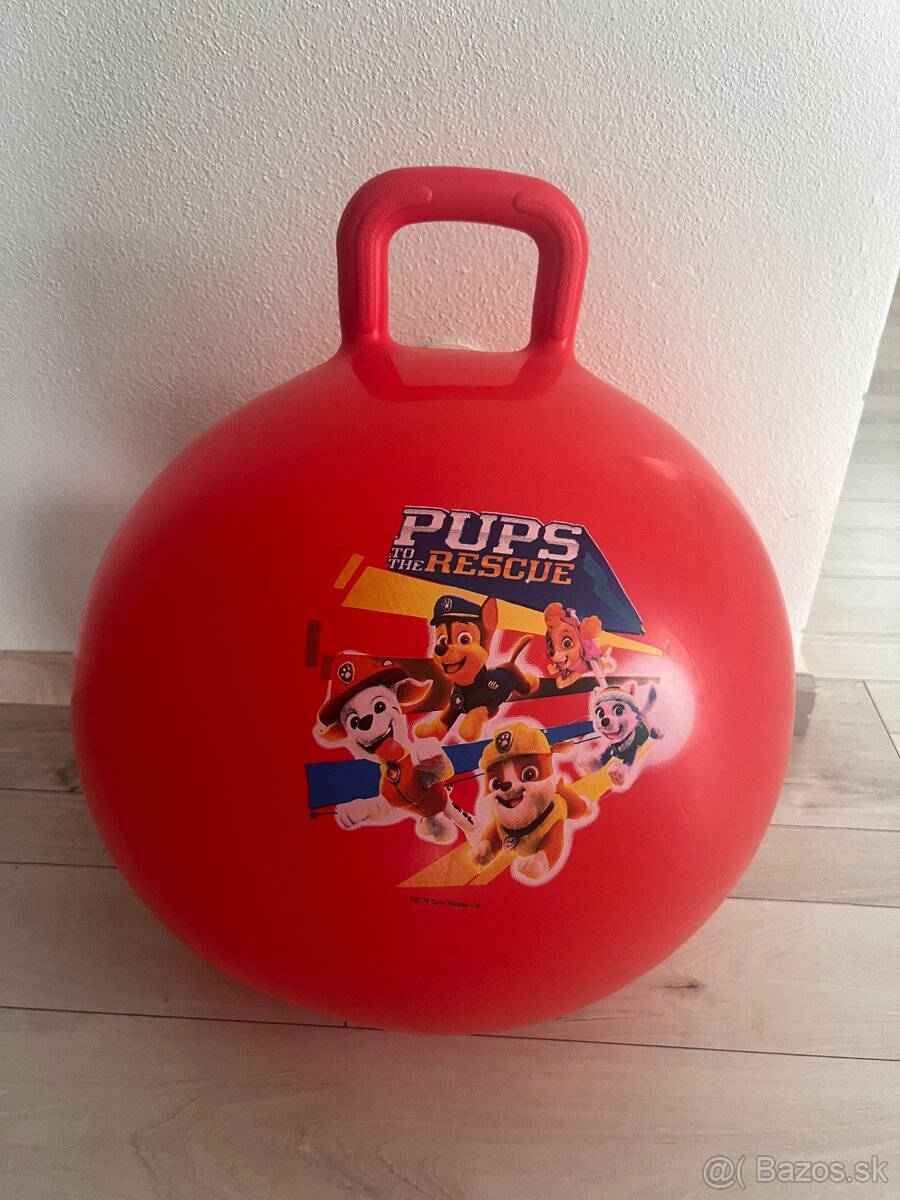 Skákacia lopta Labkova patrola