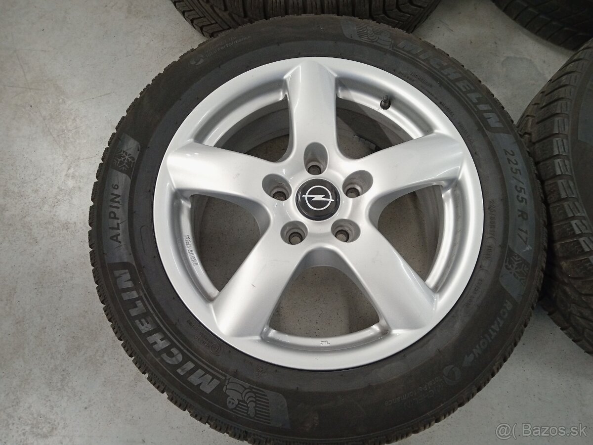 4ks zimne ALU 5x120 R17 7,5J ET44 RIAL OPEL INSIGNIA