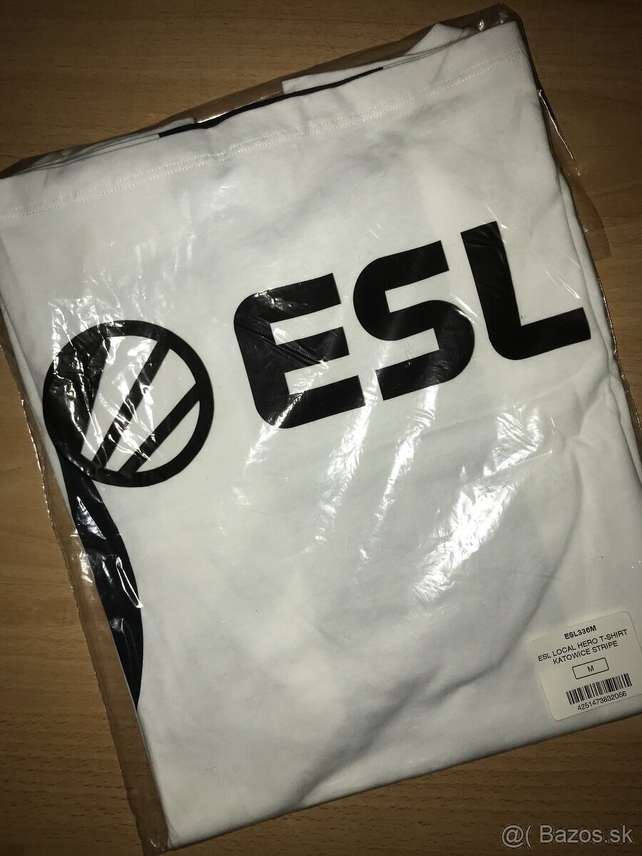 TRIČKO ESL pre CSGO hráčov veľ. M + darček + poštovné