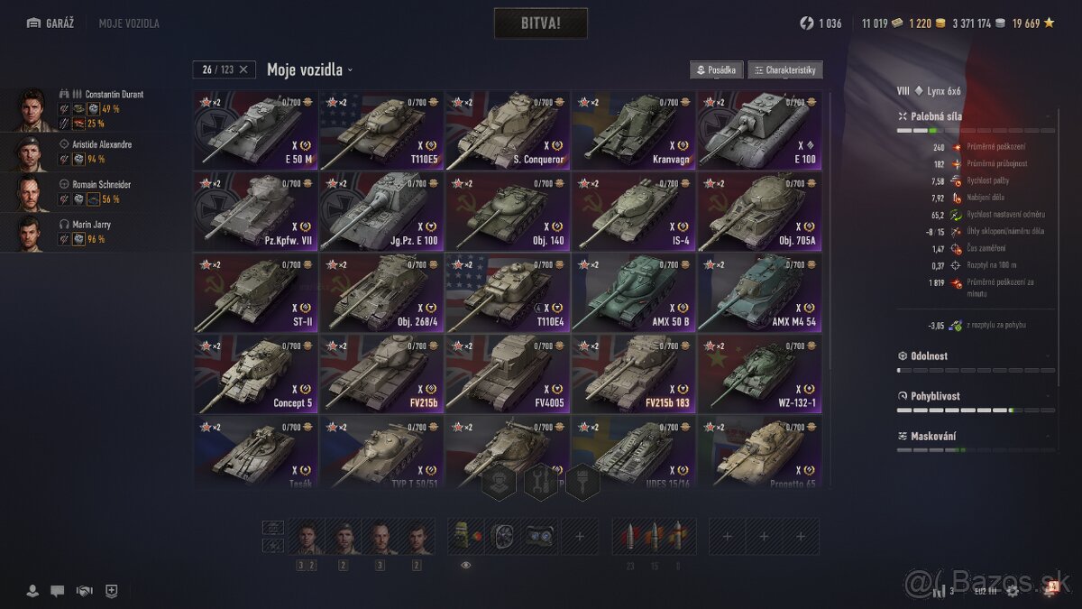 Predám hru svet tankov