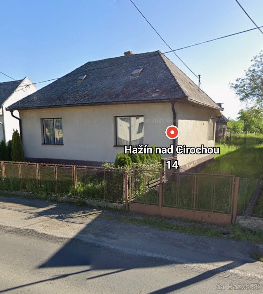 Rodinný dom - Hažín nad Cirochou