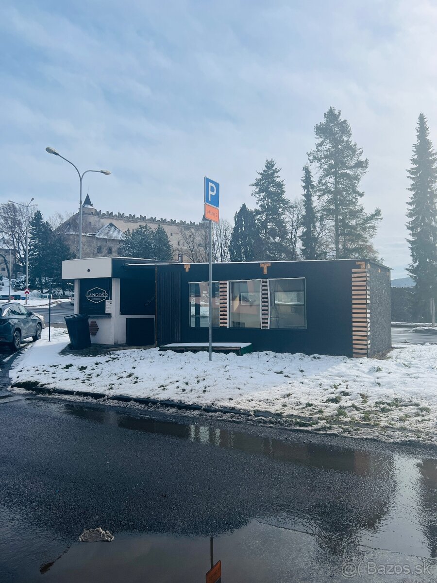 Stánok v lukratívnej časti Zvolena