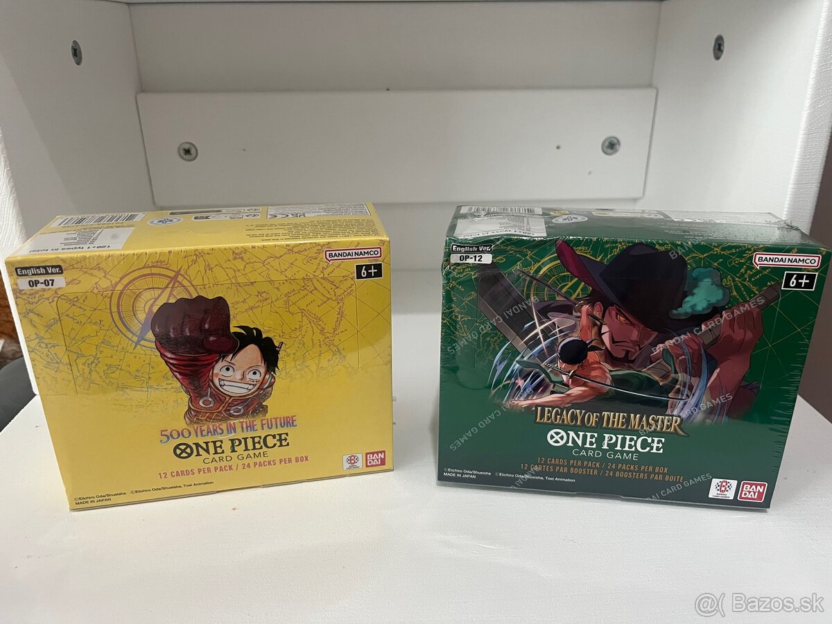 One piece TCG booster boxy