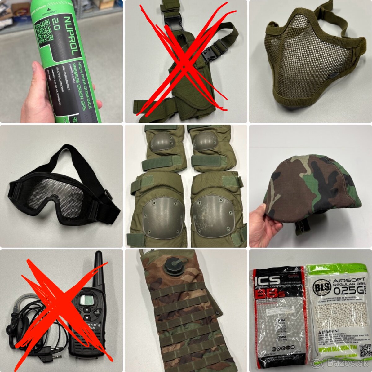 Airsoft prebytky