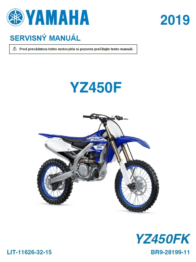 Yamaha YZF 450 2019, 2018