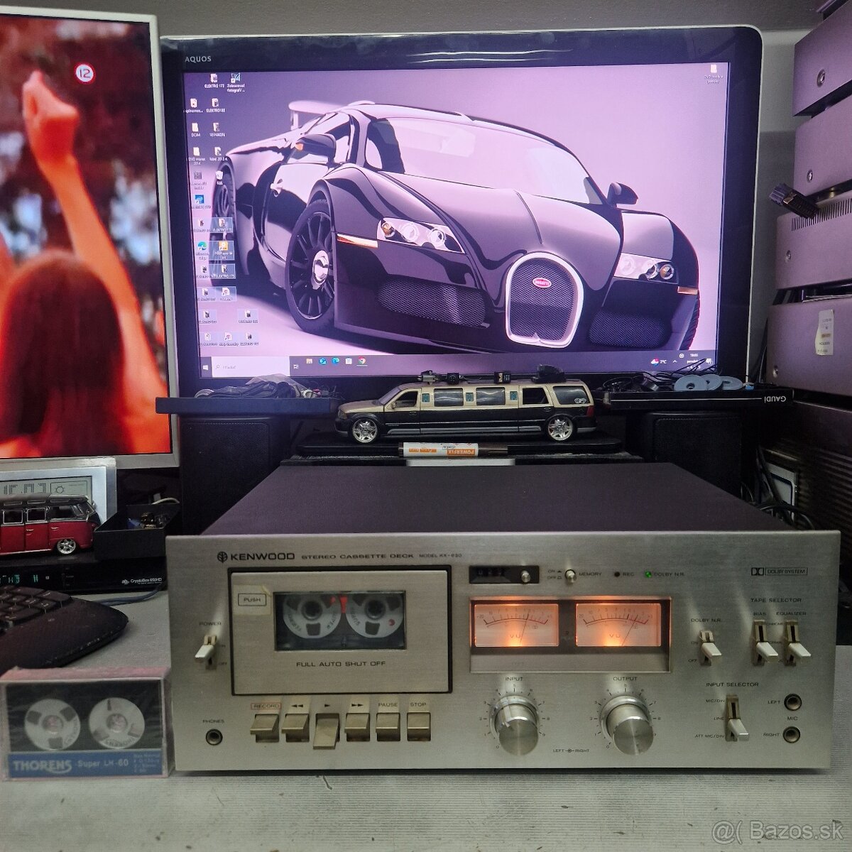 KENWOOD KX-830...kazetový deck....
