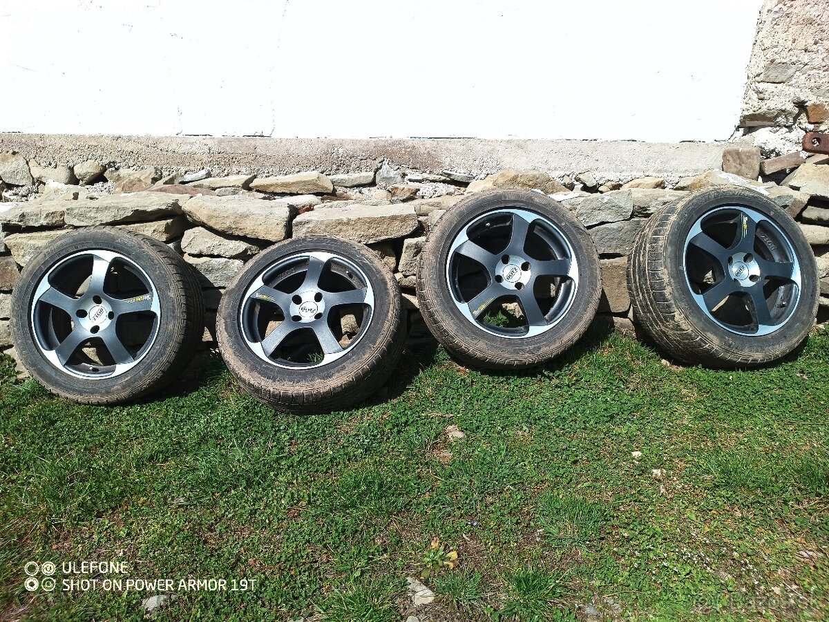 ALU disky 16R 4x98 DOTZ free ride peak