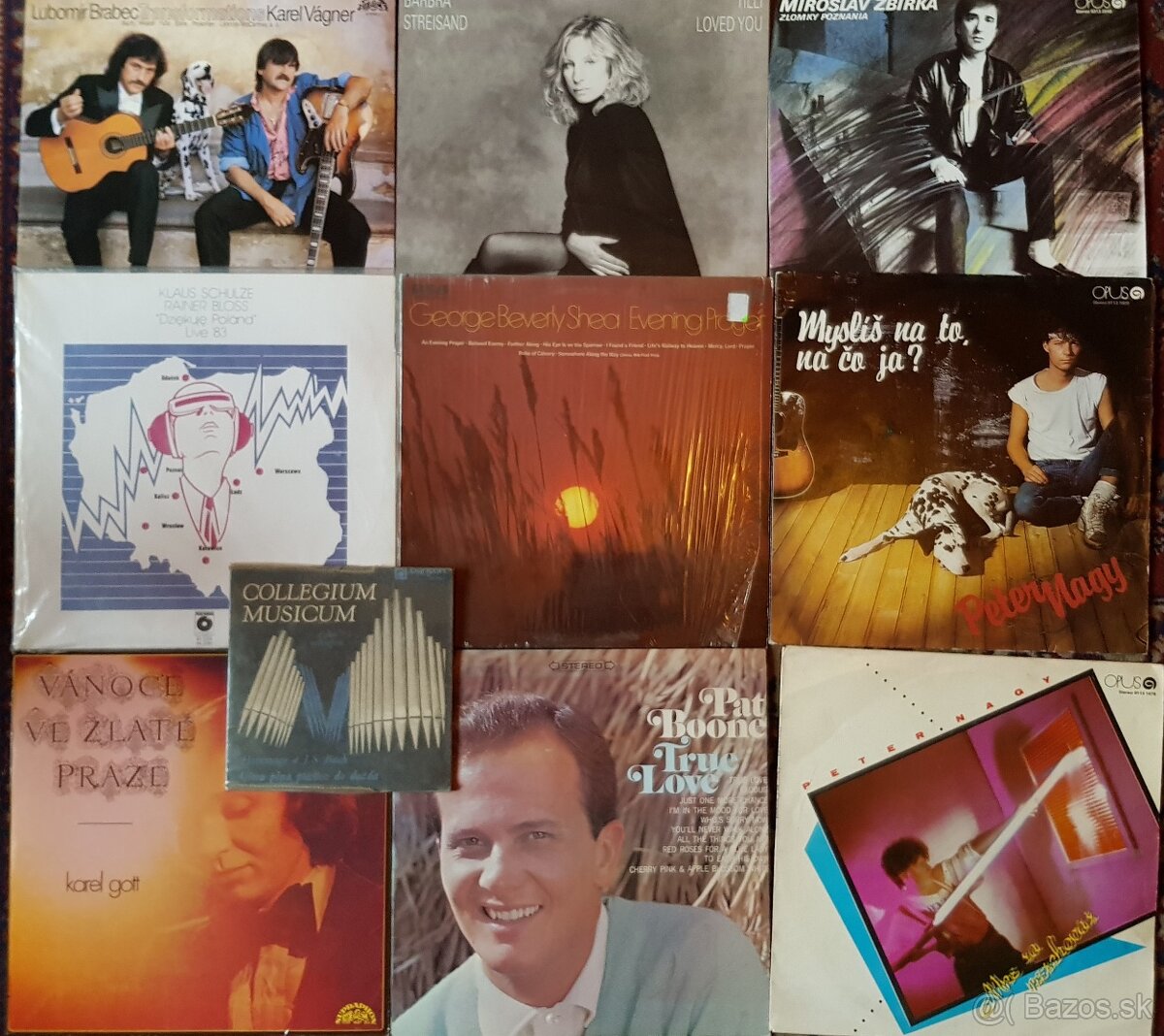 LP,CD,MC-rock,pop,india,vážna...